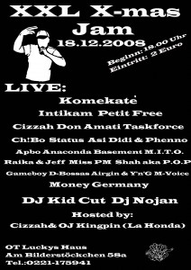 flyerxmasjamweb XXl-xmas jam 2008